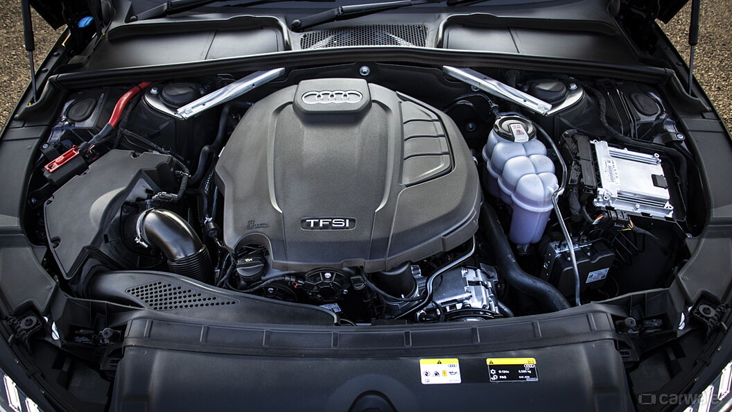 Audi A4 Engine Shot