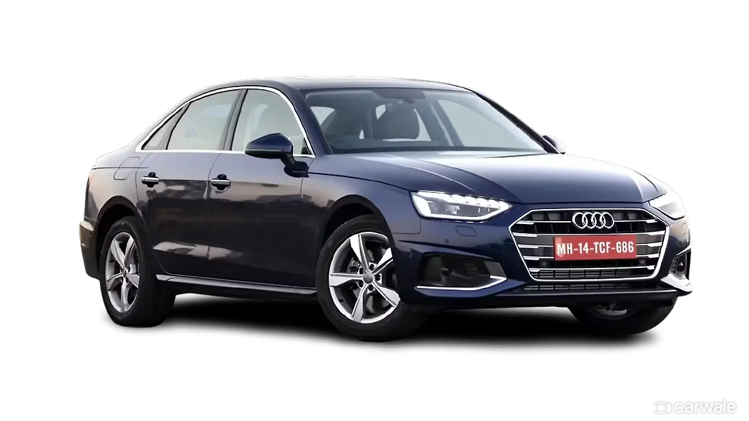 ऑडी a4 ठीक सामने तीन चौथाई