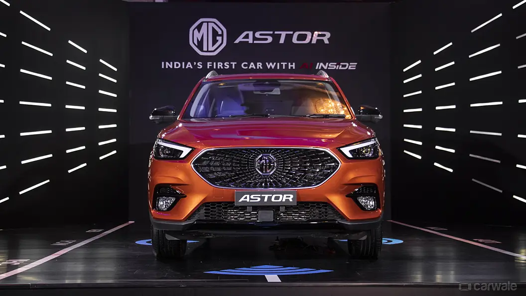 MG Astor Front View
