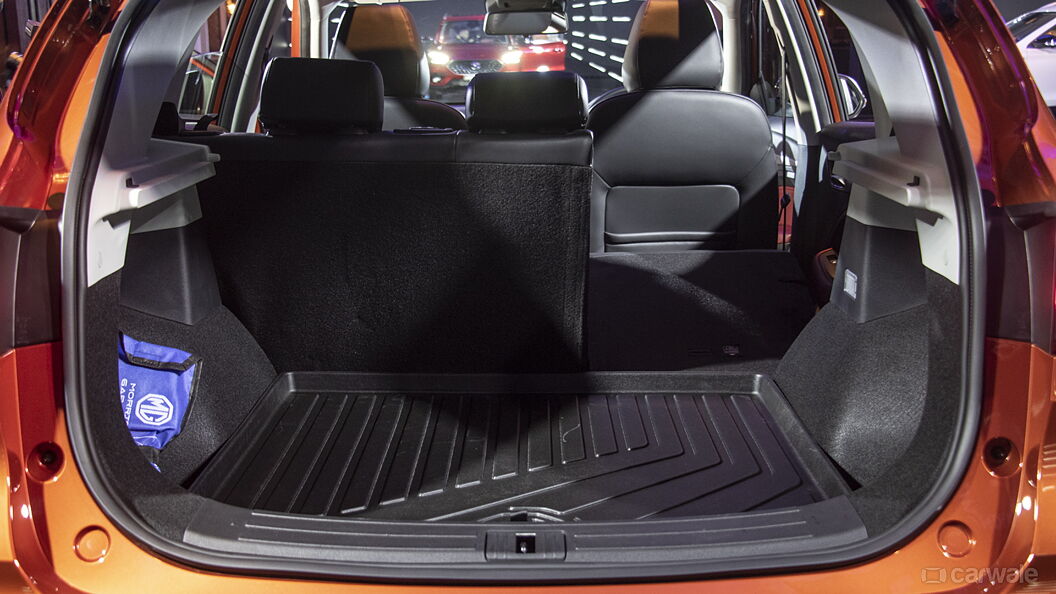 MG Astor Bootspace Rear Split Seat Folded
