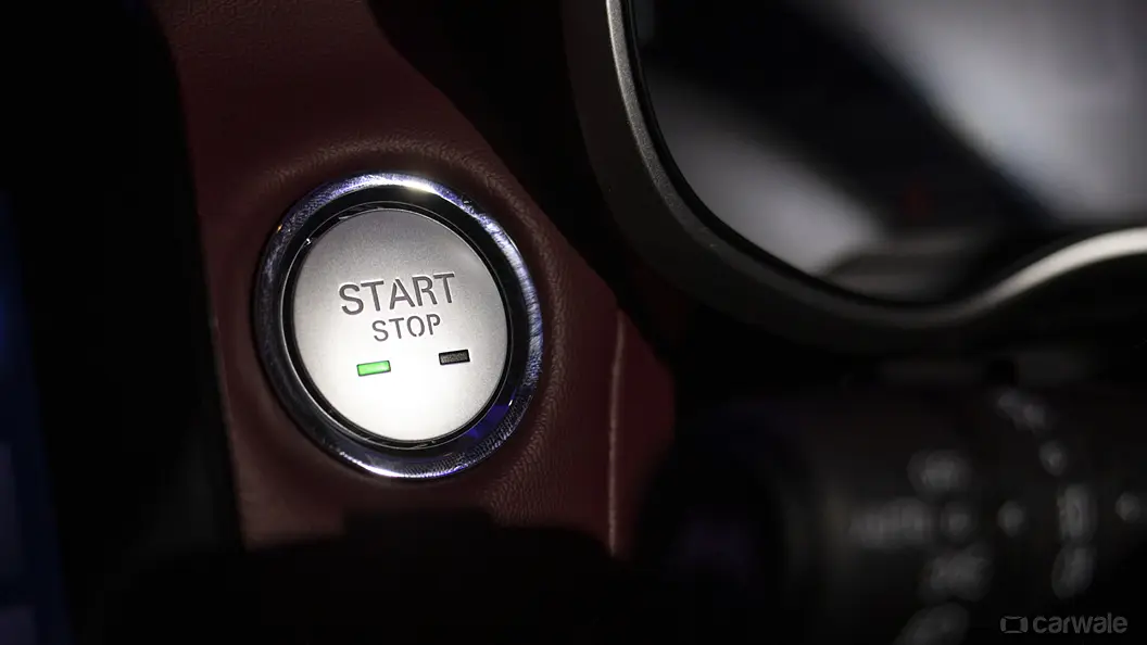 MG Astor Engine Start Button