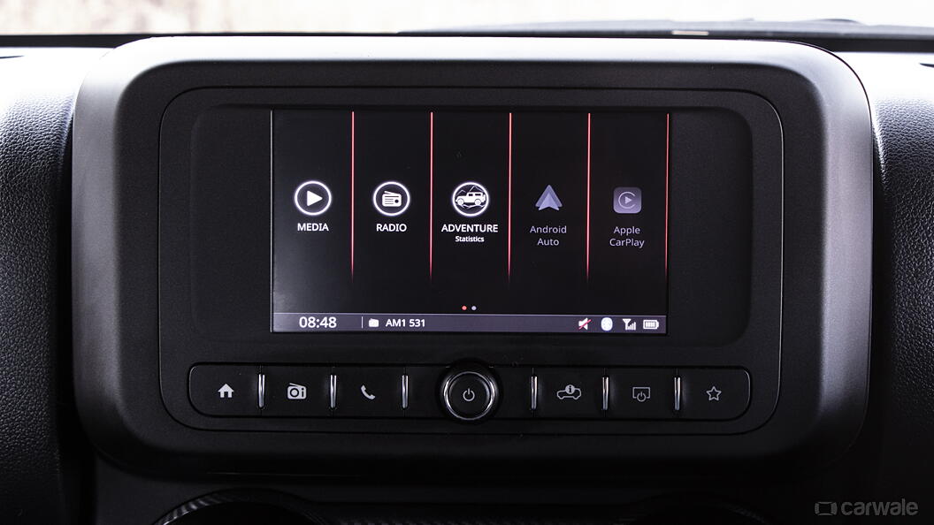 Thar Infotainment System Image, Thar Photos in India - CarWale