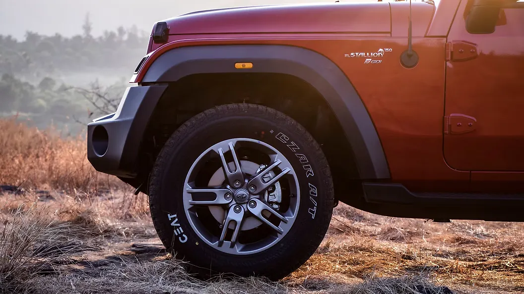 Thar Rims Thar Wheel Image, Thar Photos in India - CarWale