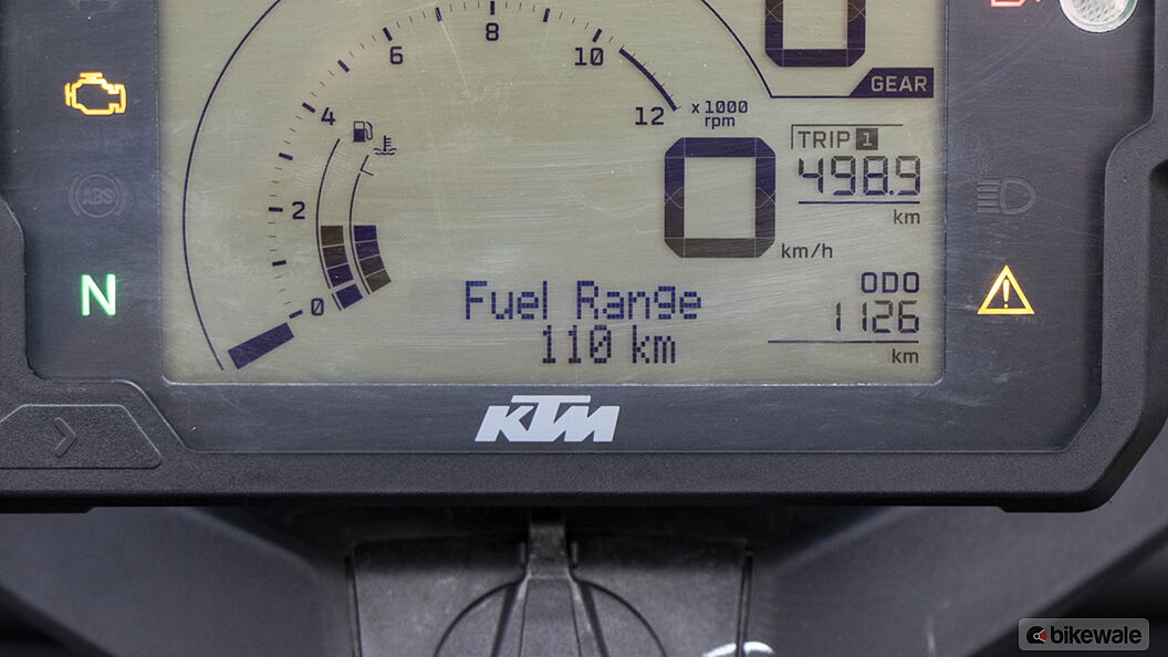 KTM 250 Adventure [2021] Distance to Empty
