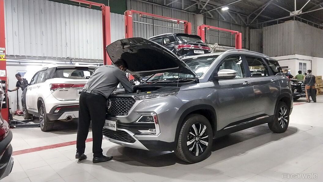 Discontinued MG Hector 2021 Engine Shot