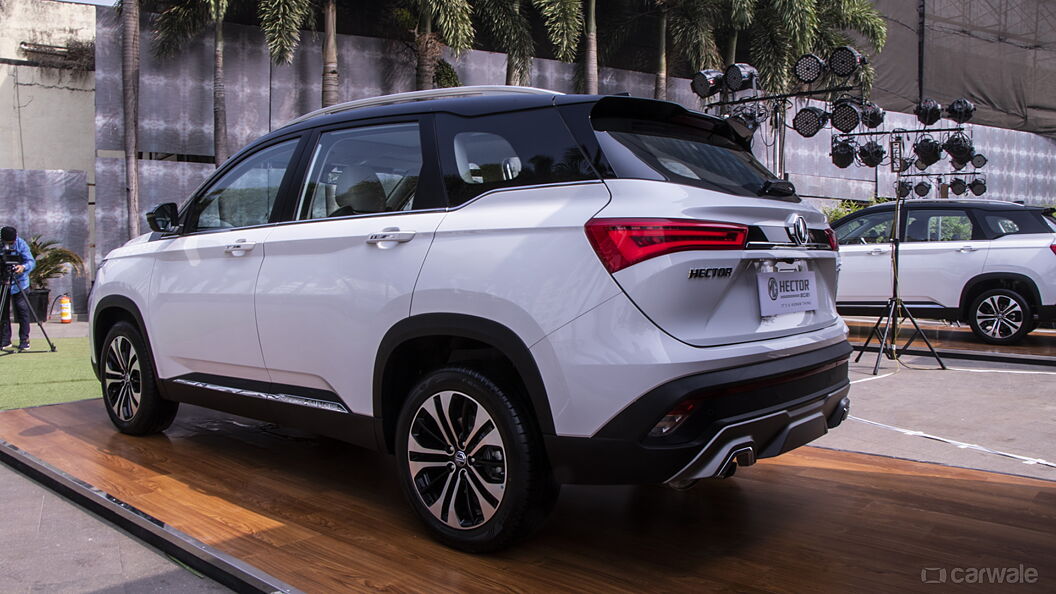Discontinued MG Hector 2021 Left Rear Three Quarter