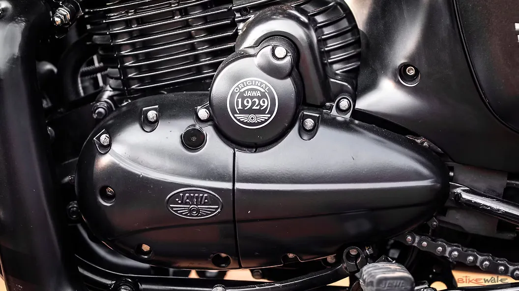 Jawa 42 Engine From Left Image BikeWale