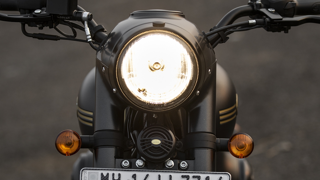 jawa 42 side stand indicator