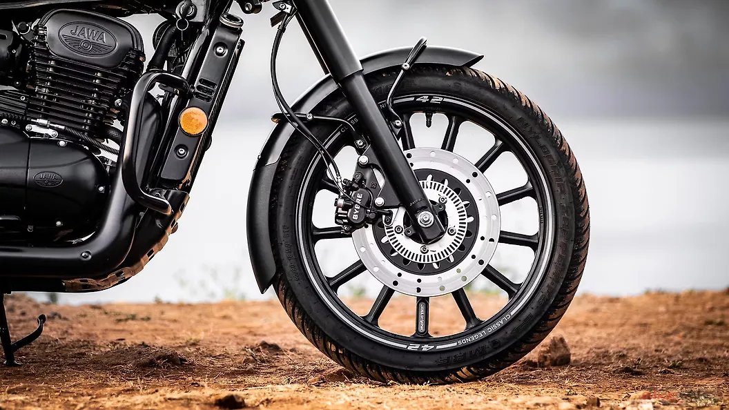 Jawa 42 Front Alloy Wheel Image BikeWale