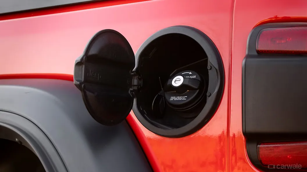 Wrangler Open Fuel Lid Image, Wrangler Photos in India CarWale
