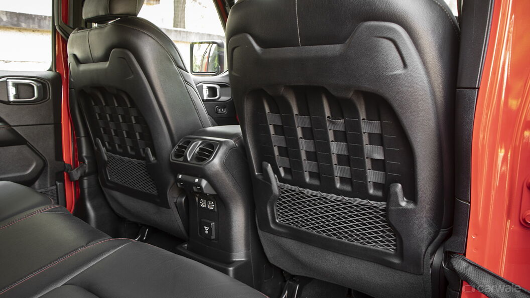 Jeep Wrangler Front Seat Back Pockets