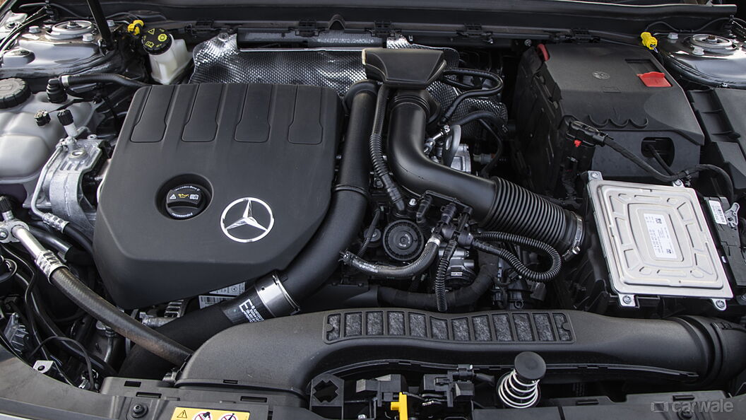 Discontinued Mercedes-Benz A-Class Limousine 2021 Engine Shot