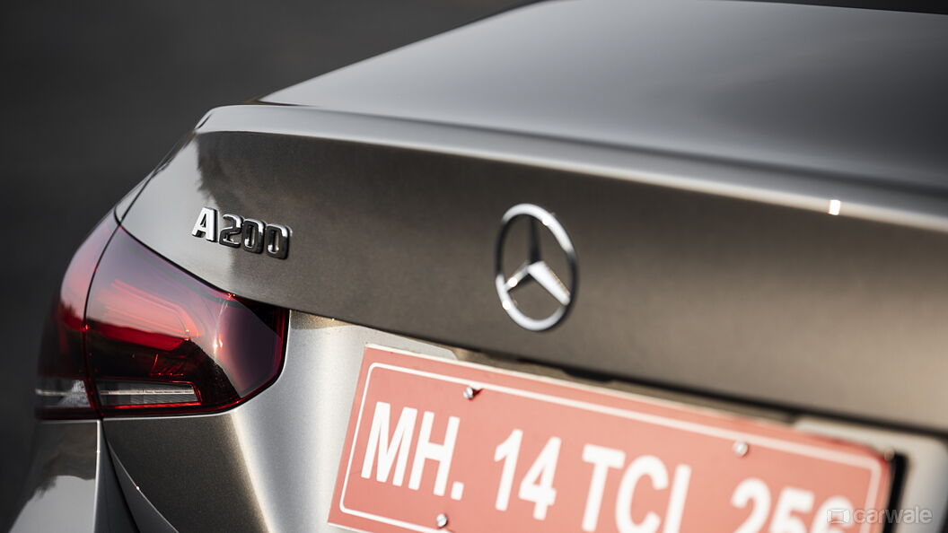 Discontinued Mercedes-Benz A-Class Limousine 2021 Rear Logo