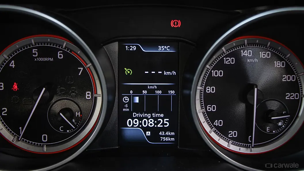 Swift Instrument Cluster Image, Swift Photos in India CarWale
