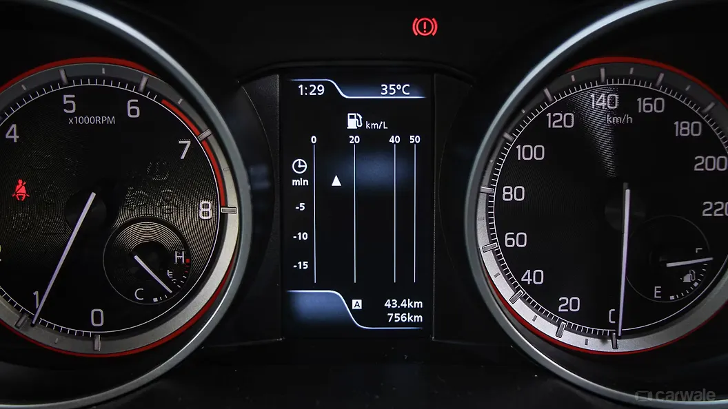 Swift Instrument Cluster Image, Swift Photos in India CarWale