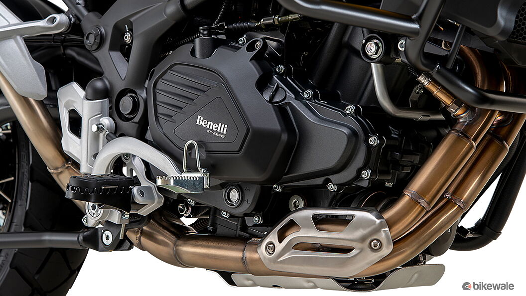 Benelli TRK 502X Engine From Right