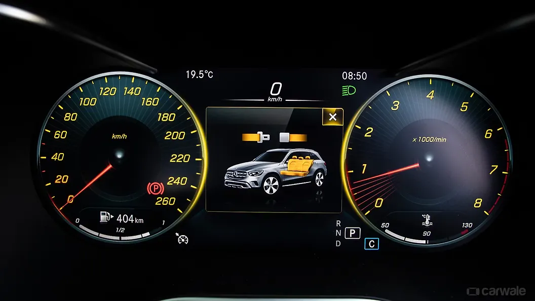 GLC Instrument Cluster Image, GLC Photos in India CarWale