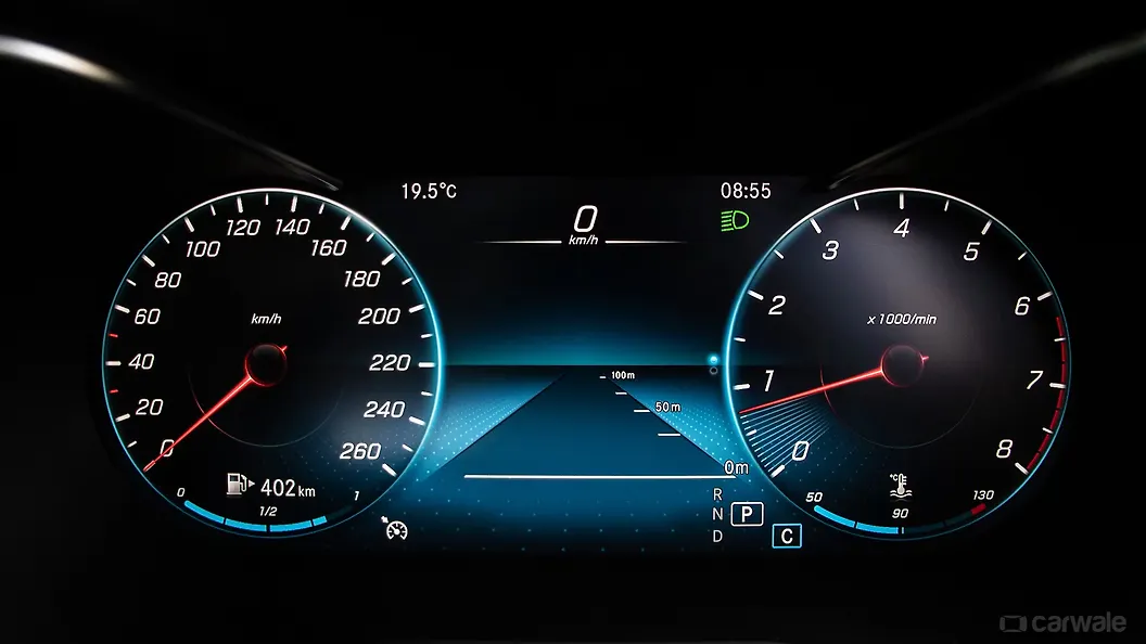 GLC Instrument Cluster Image, GLC Photos in India CarWale