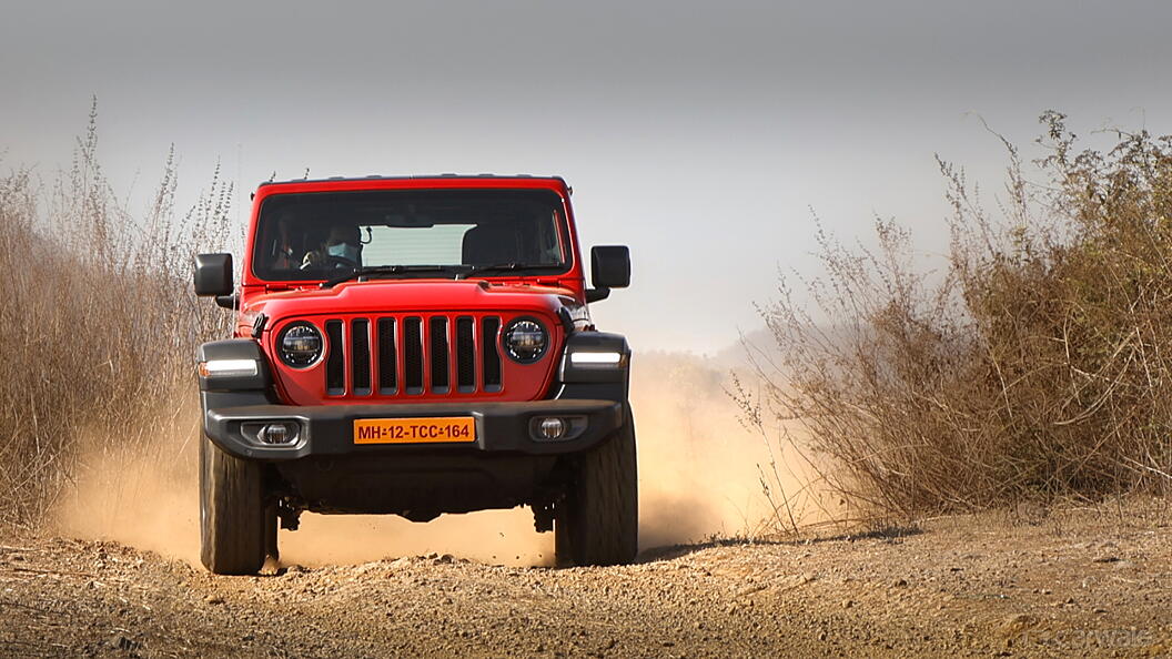 Wrangler Front View Image, Wrangler Photos in India - CarWale