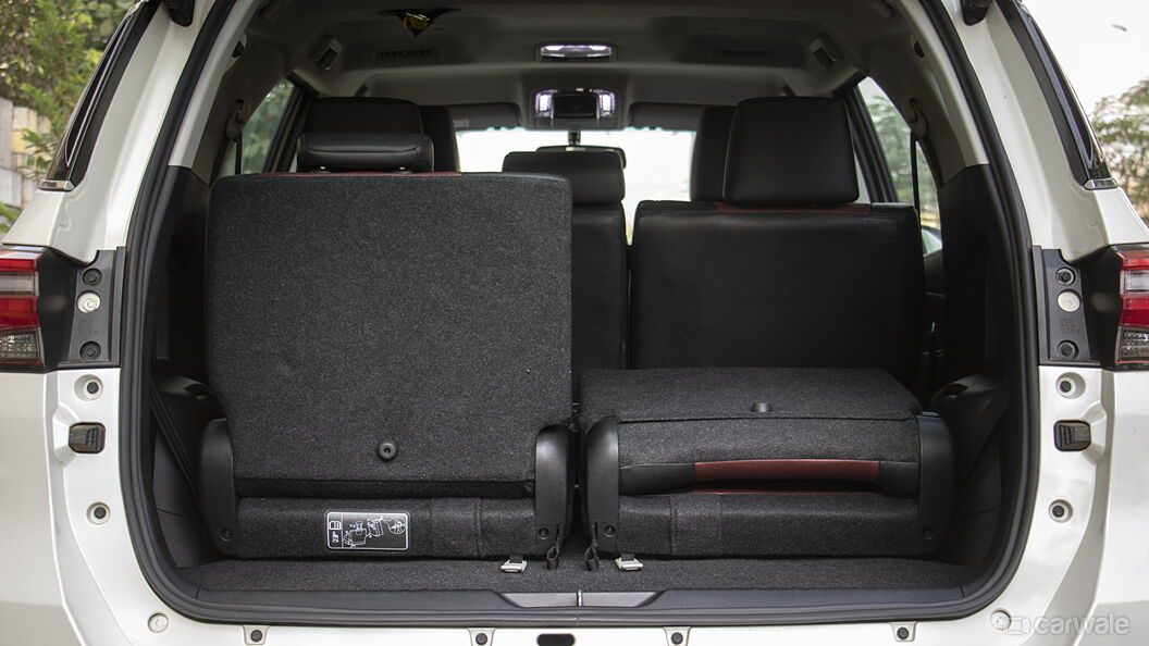 Toyota Fortuner Bootspace Rear Split Seat Folded