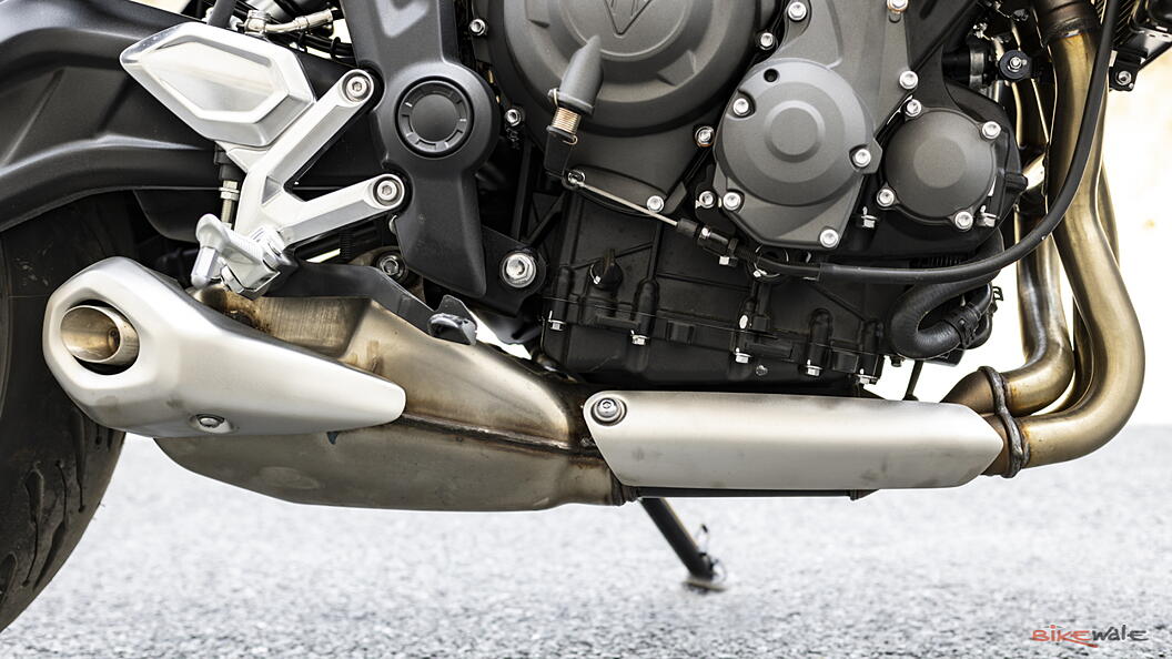 Triumph Trident 660 Silencer Muffler Image – Bikewale