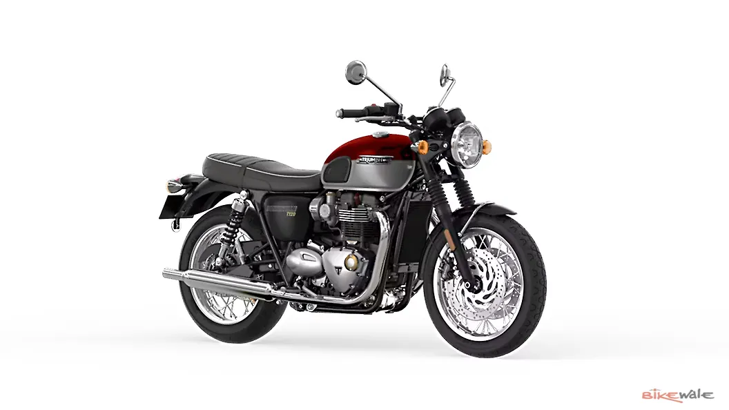 Triumph Bonneville T120 Left Rear Three Quarter Image – BikeWale