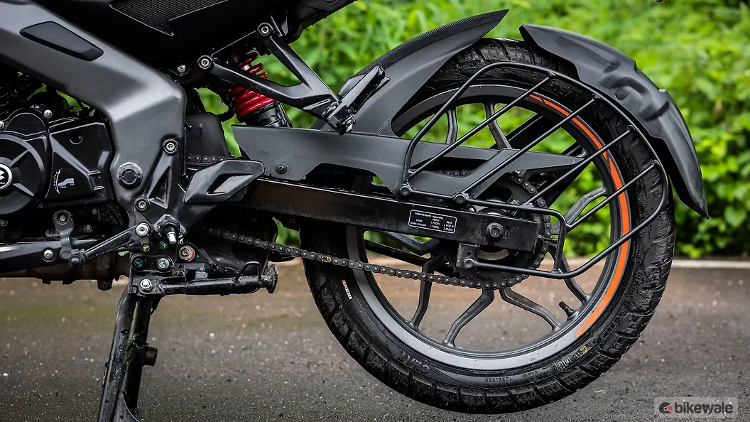 Bajaj Pulsar NS125 Rear Swing Arm Image BikeWale