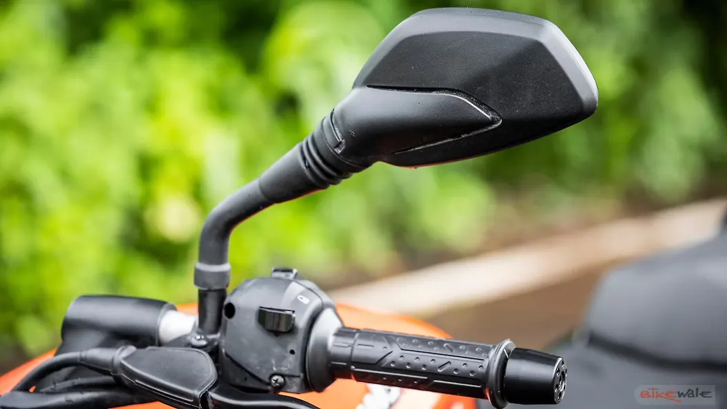 Bajaj Pulsar NS125 Rear View Mirror Image BikeWale