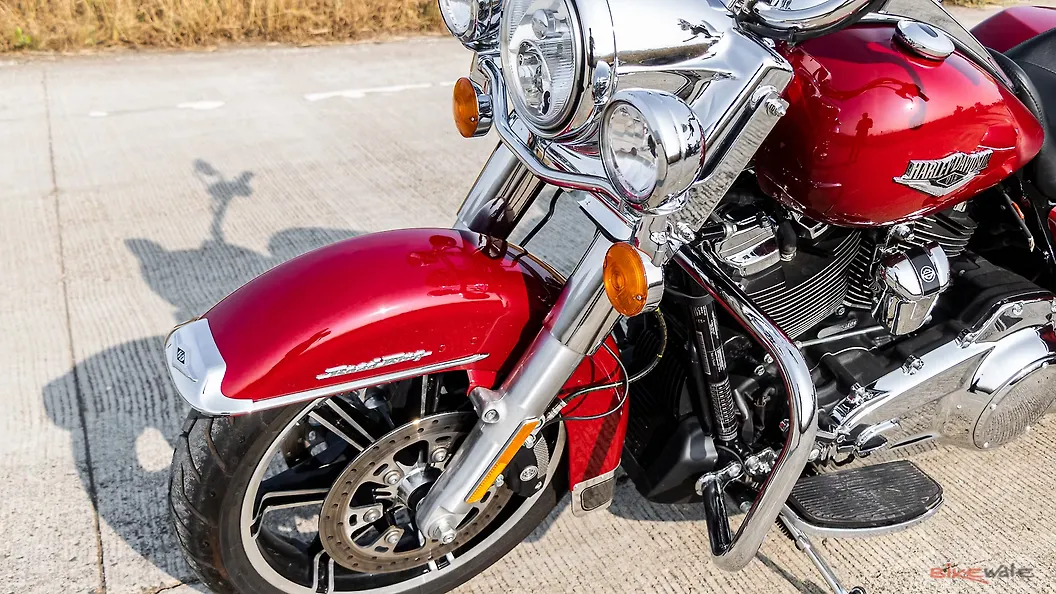 HarleyDavidson Road King Front Suspension Image BikeWale