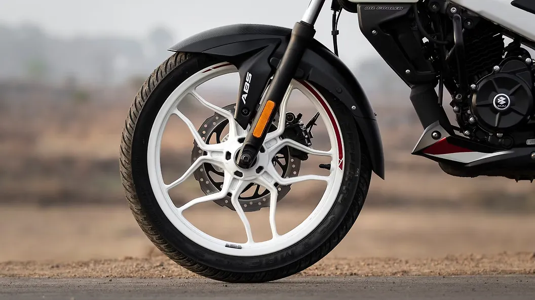 Bajaj Pulsar NS160 Front Alloy Wheel Image BikeWale
