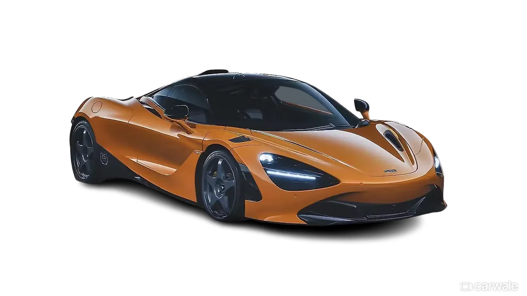 मैकलारेन 720s ठीक सामने तीन चौथाई