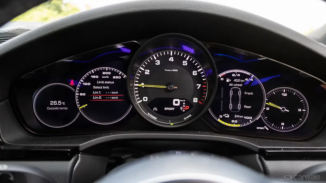 Cayenne Instrument Cluster Image, Cayenne Photos in India CarWale