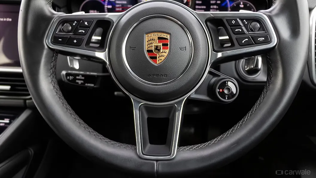 Cayenne Steering Wheel Image, Cayenne Photos in India CarWale