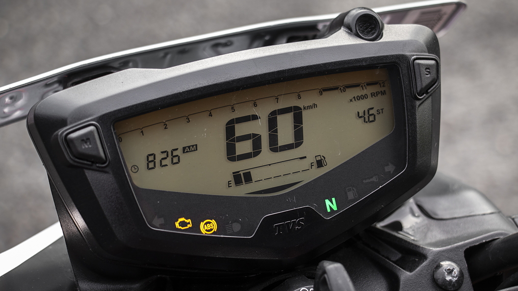 apache rtr 160 4v fuel indicator