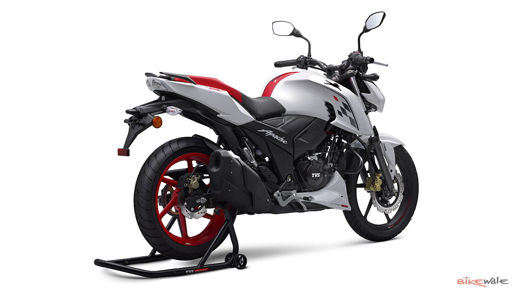 Tvs Apache Rtr 160 4v Right Side View Image Bikewale