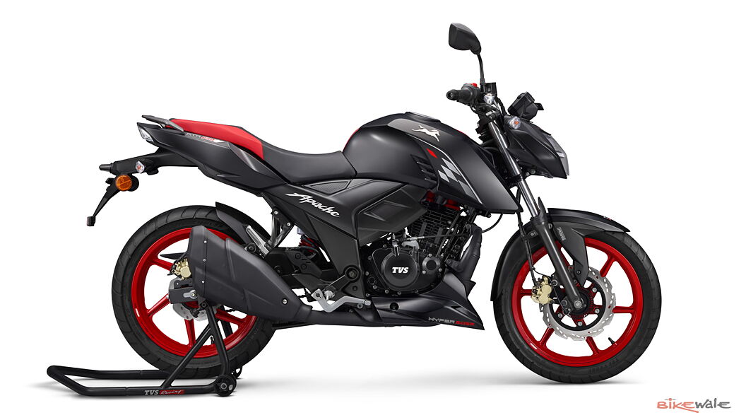 TVS Apache RTR 160 4V Right Side View Image – BikeWale