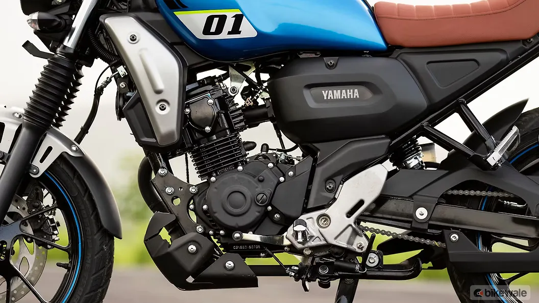 Yamaha FZ X Engine From Right Image BikeWale