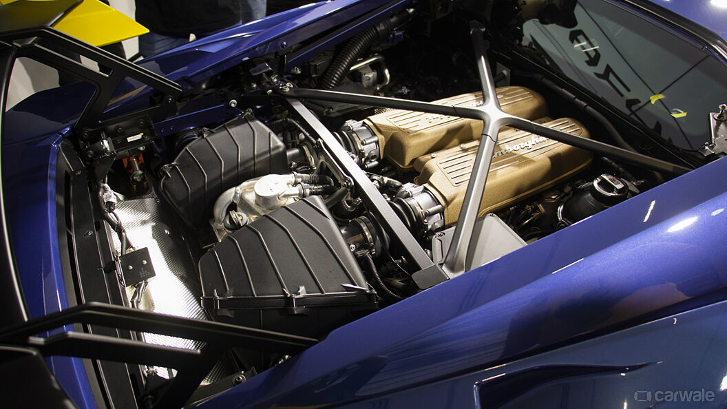 Lamborghini Huracan STO Engine Shot