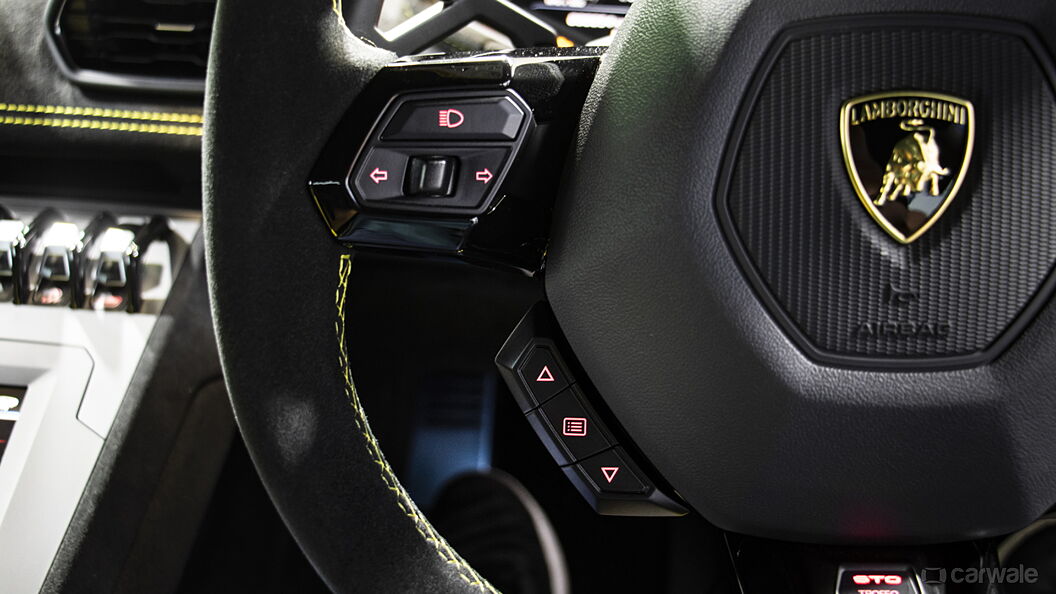 Lamborghini Huracan STO Left Steering Mounted Controls