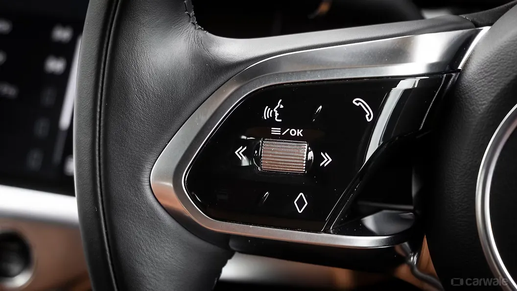 IPace Steering Mounted Controls Image, IPace Photos in India CarWale