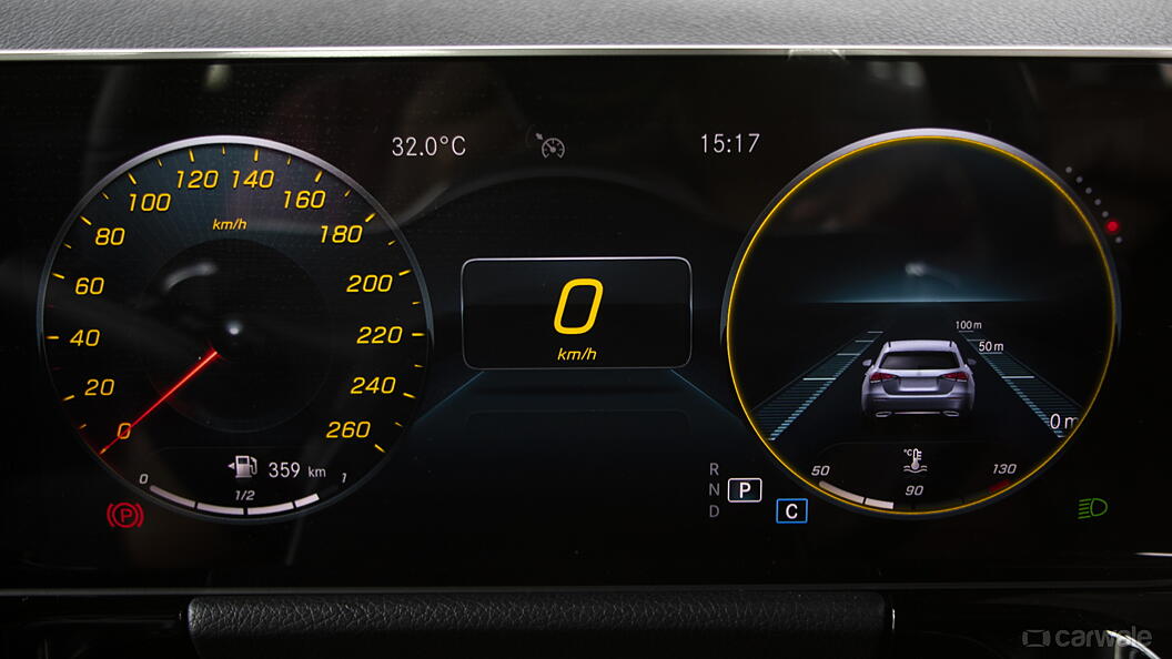 GLA Instrument Cluster Image, GLA Photos in India - CarWale