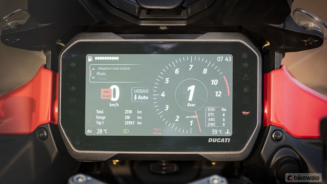 Ducati Multistrada V4 Odometer