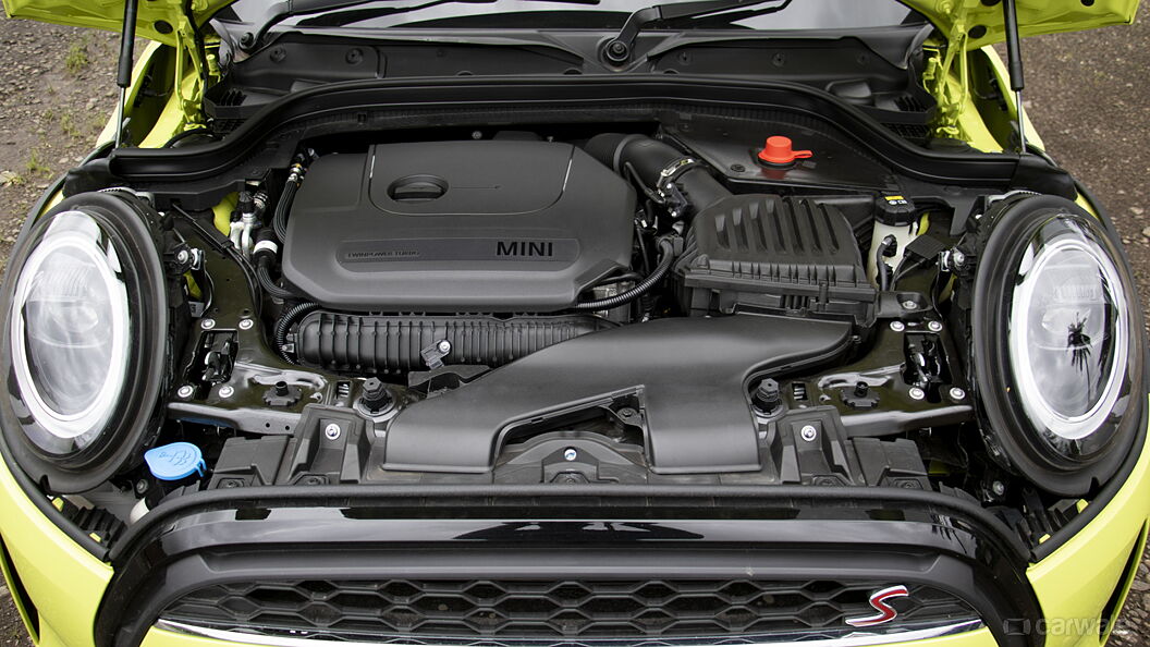 MINI Cooper Convertible Engine Shot
