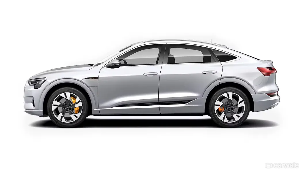 Audi etron Sportback Floret Silver Metallic Colour CarWale