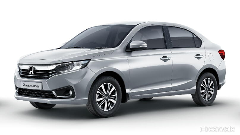 Honda Amaze Lunar Silver Metallic Colour - CarWale