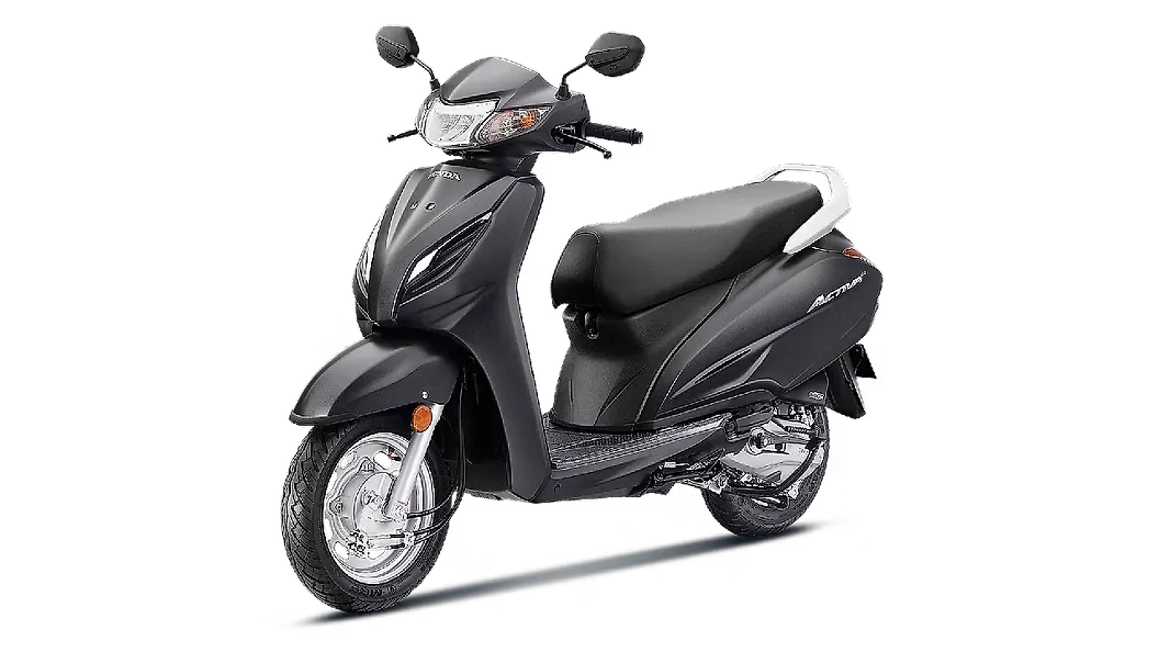 Matte Grey Metallic Silver Colour Activa 6g Dlx Matte Grey