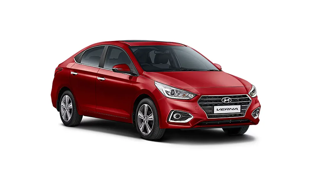 Hyundai Verna Colours In India 7 Colour Images Carwale Hyundai Verna Fiery Red Colour