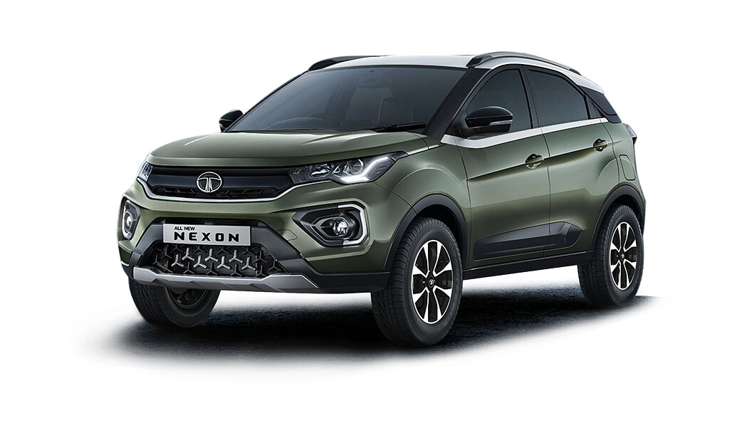 Tata Nexon Foliage Green Colour, 6 Nexon Colour Images - CarWale