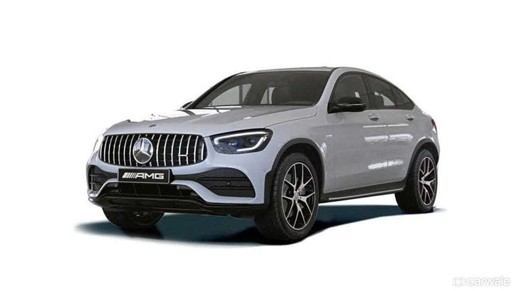 Mercedes-Benz AMG GLC43 Coupe Polar White Colour - CarWale