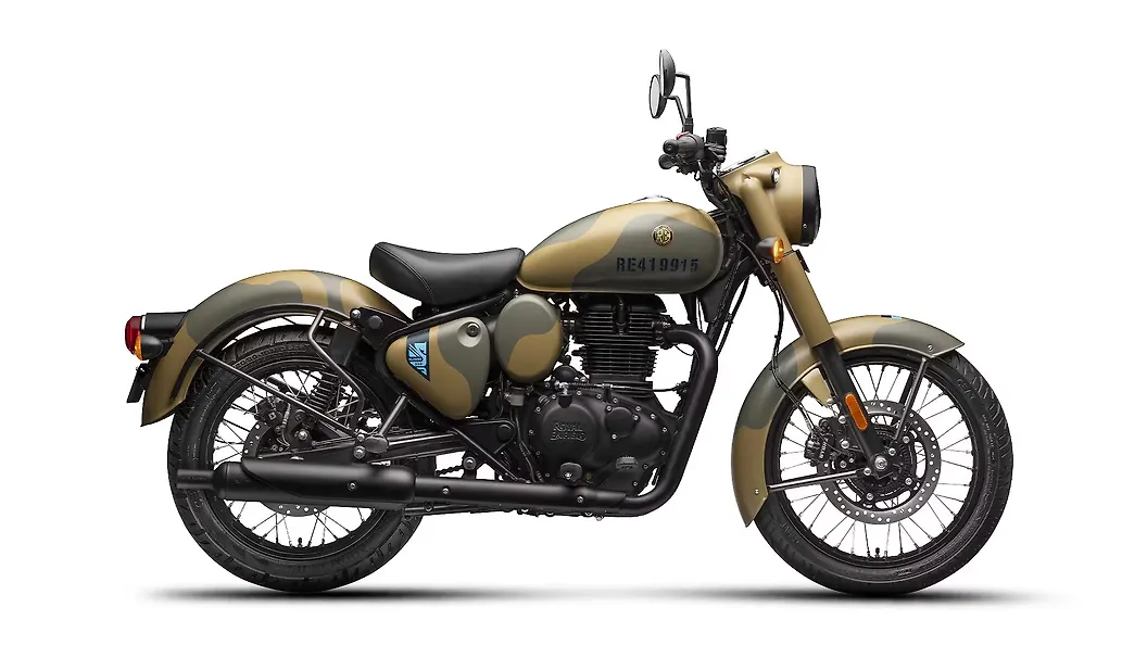 Royal Enfield Classic 350 commando sand